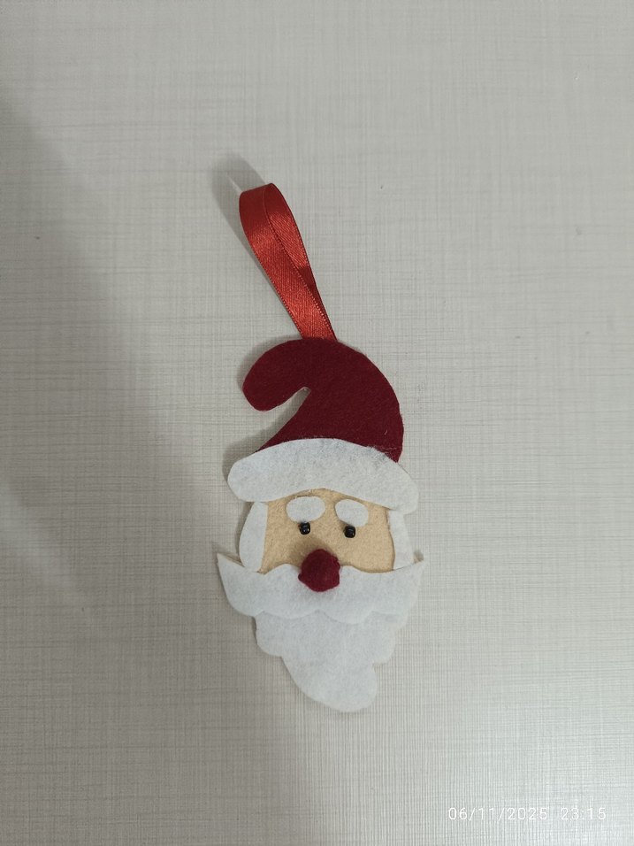 Renkli Noel Baba Yılbaşı Süsü - Görsel 4