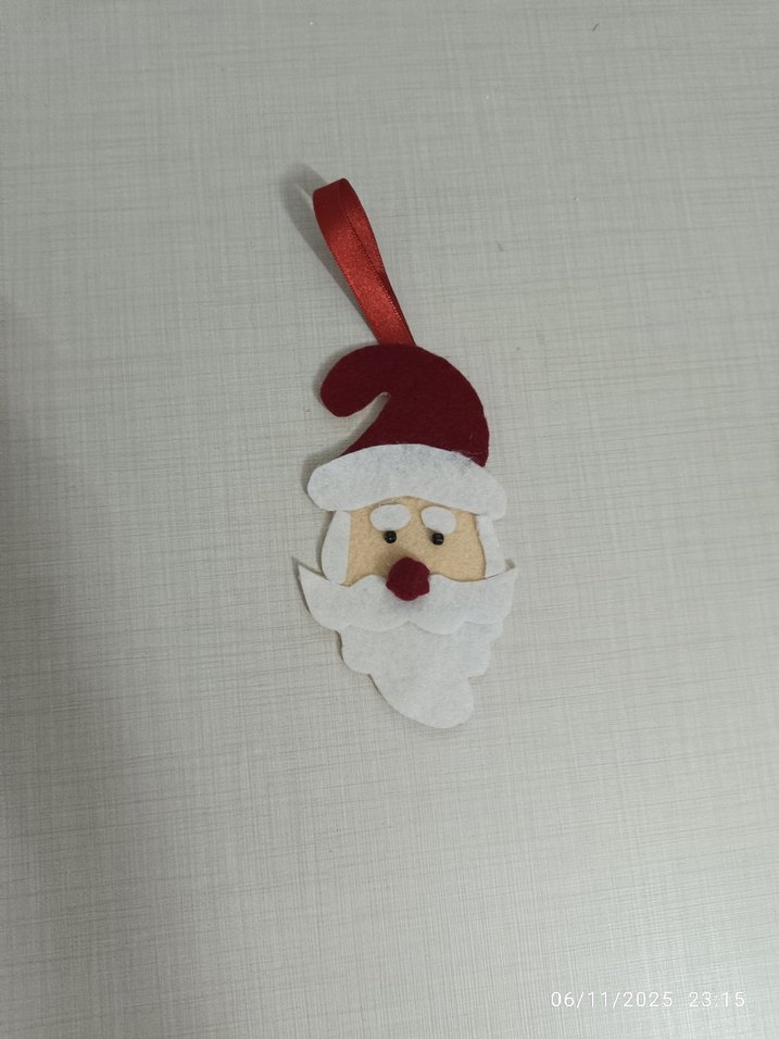 Renkli Noel Baba Yılbaşı Süsü - Görsel 3