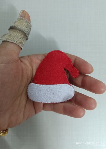 Keçeden yılbaşı şapkası - Görsel 3