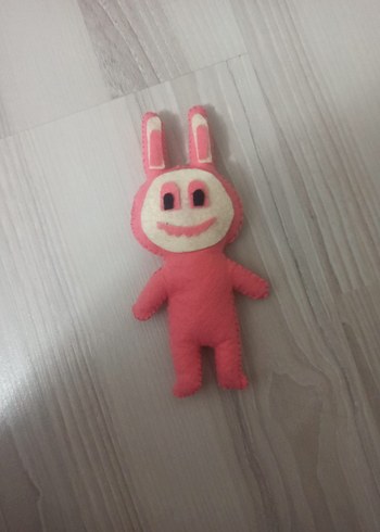 Keçeden labubu oyuncak - Görsel 3