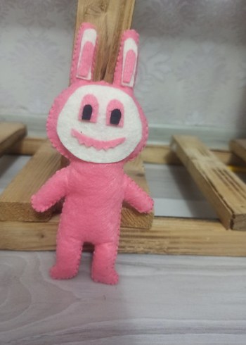 Keçeden labubu oyuncak - Görsel 2