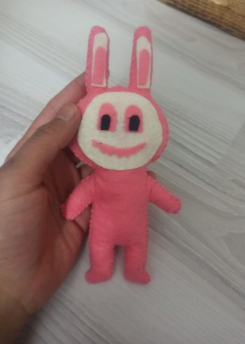 Keçeden labubu oyuncak - Görsel 5