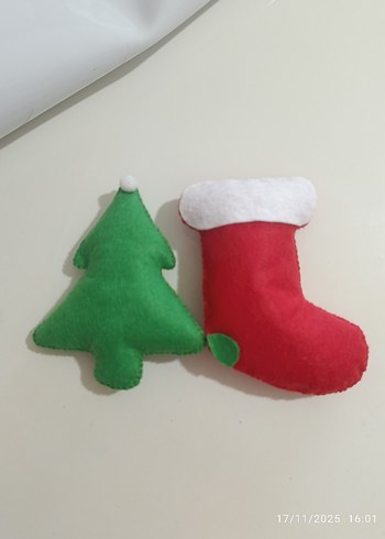 Keçeden Yeşil  Çam Ağacı - Görsel 4