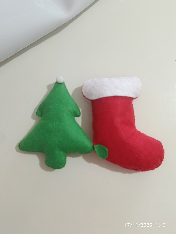 Keçeden Yeşil  Çam Ağacı - Görsel 4