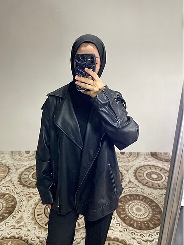 40 Beden siyah Renk Lcw siyah deri ceket