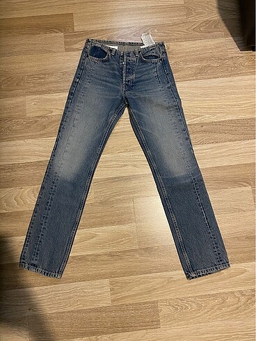Zara düşük bel jean