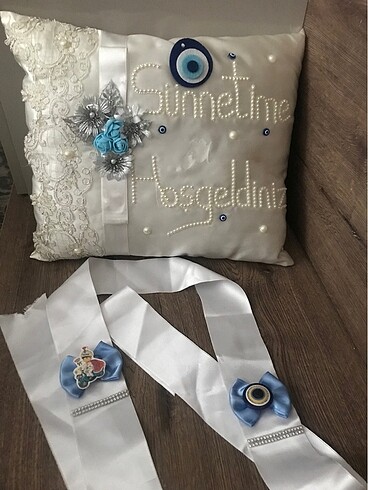 Sünnet yastığı ve takı kurdelesi