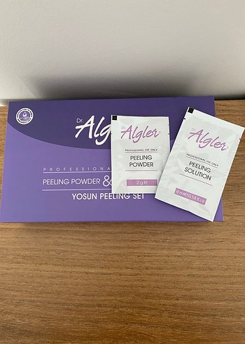 Beden Dr. Algler Yosun Peeling Seti tek kullanımlık