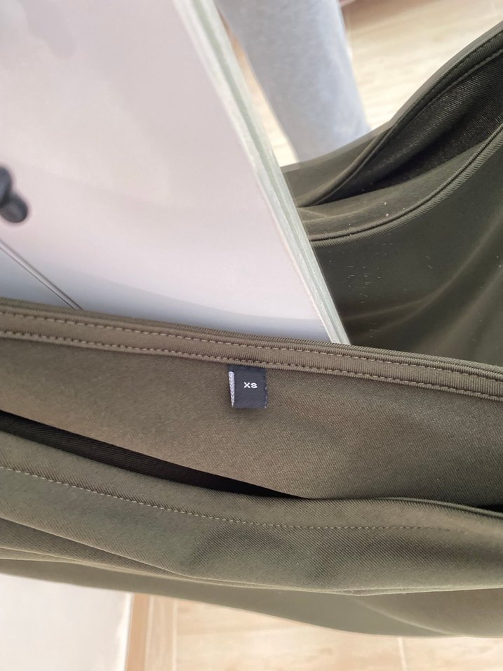 Kadın Haki Drapeli Mini Bluz - Görsel 5