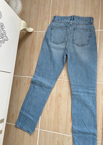 Kadın Regular Fit Midi Denim Pantolon - Görsel 2