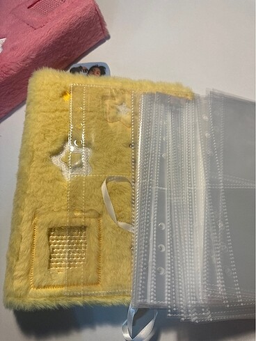 Sarı tüylü binder+10Sayfa