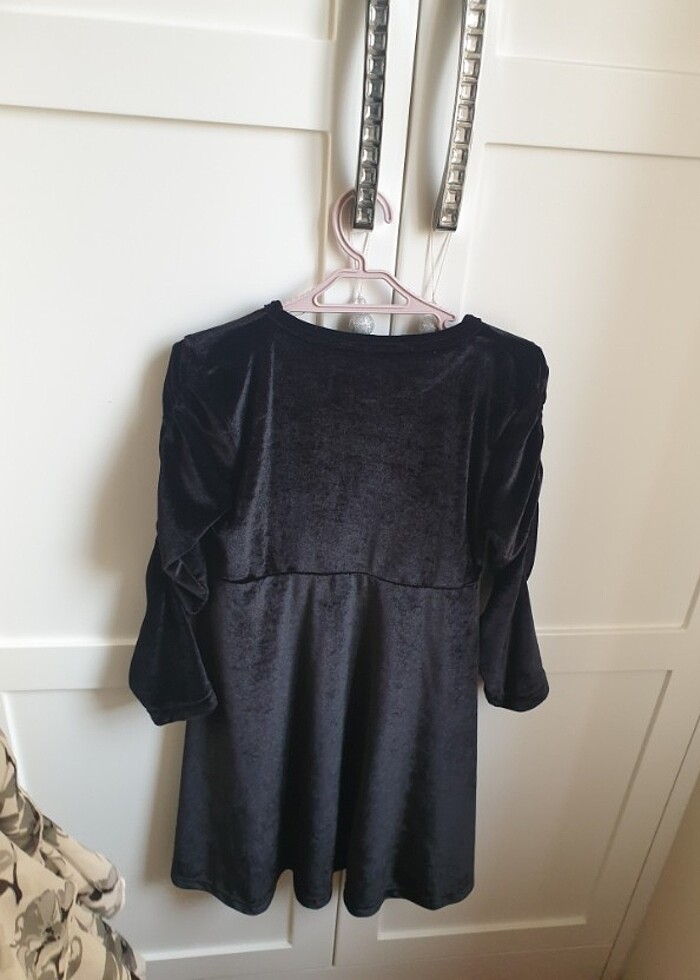 KADİFE ELBİSE - Görsel 4