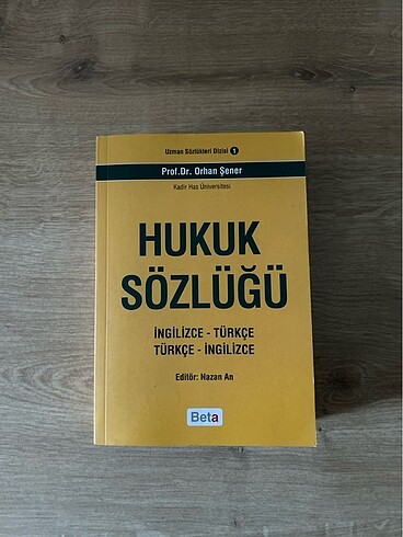 Hukuk Sözlüğü