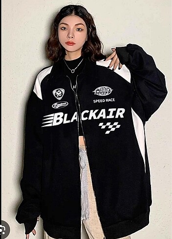 Bomber fermuarlı sweat