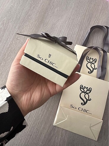 Beden So chic hediye paketleri