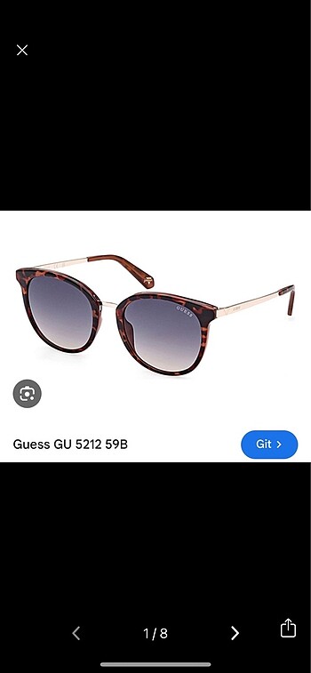 Guess güneş gözlüğü