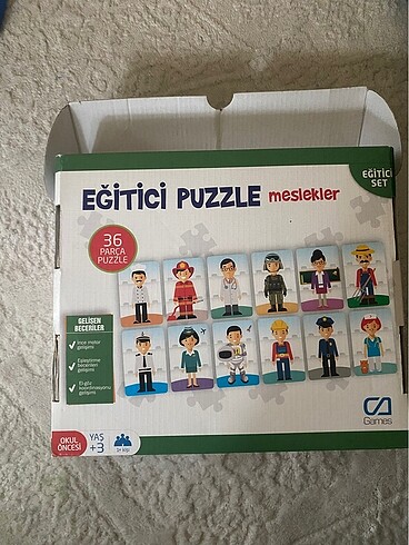 Meslekler puzzle