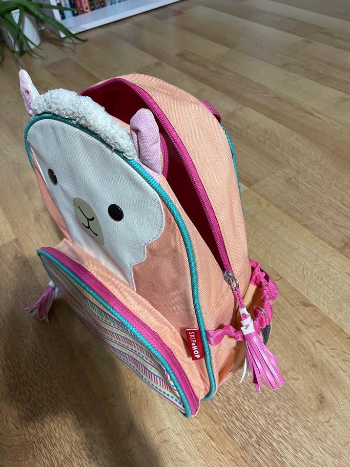 Skip Hop Pastel Çok Renkli Hayvan Figürlü Çocuk Sırt Çantası - Görsel 4