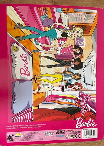 Barbie / Lol bebek Çocuk Puzzle - Pembe - Görsel 3