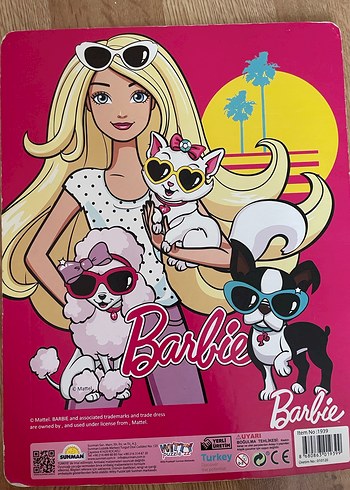 Barbie / Lol bebek Çocuk Puzzle - Pembe - Görsel 2