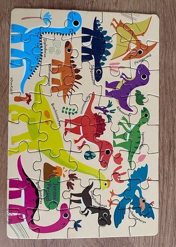 Doerkids Çok Renkli Mini Çocuk Yapbozu - Görsel 6