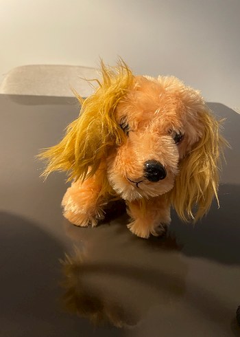 Renkli Pembe Peluş Köpek Oyuncak - Görsel 3