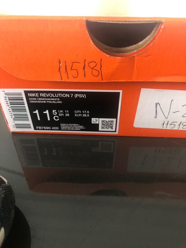 Lacivert Erkek Çocuk Spor Ayakkabı Velcro 28,5 numara - Görsel 3