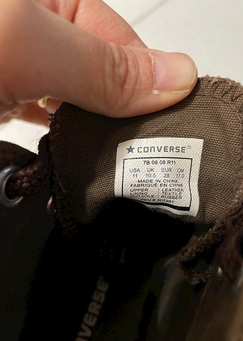 Converse 28 numara kız çocuk ayakkabısı - Görsel 2