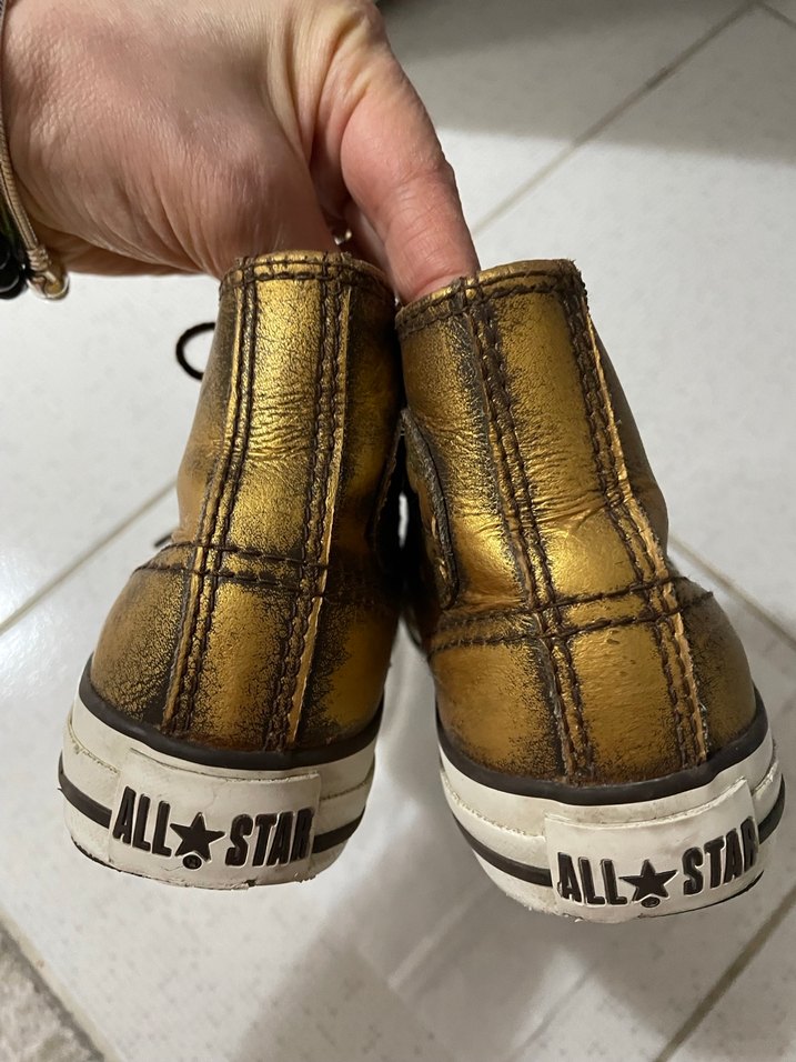 Converse 28 numara kız çocuk ayakkabısı - Görsel 3