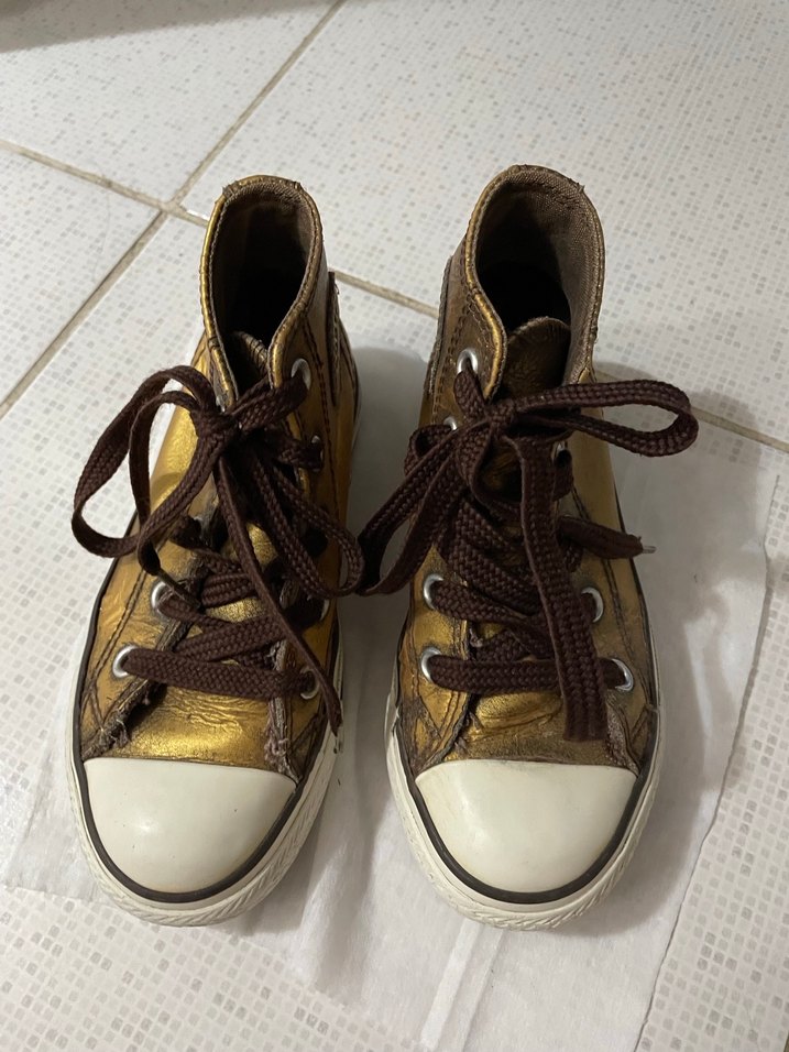 Converse 28 numara kız çocuk ayakkabısı - Görsel 5