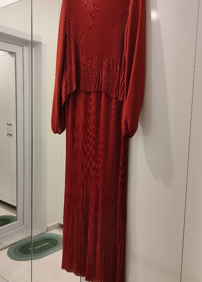 Şifon elbise - Görsel 2