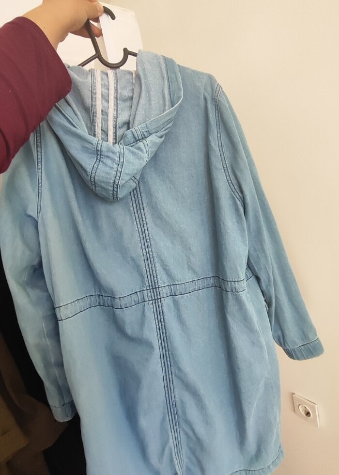 Jean kap ceket - Görsel 5