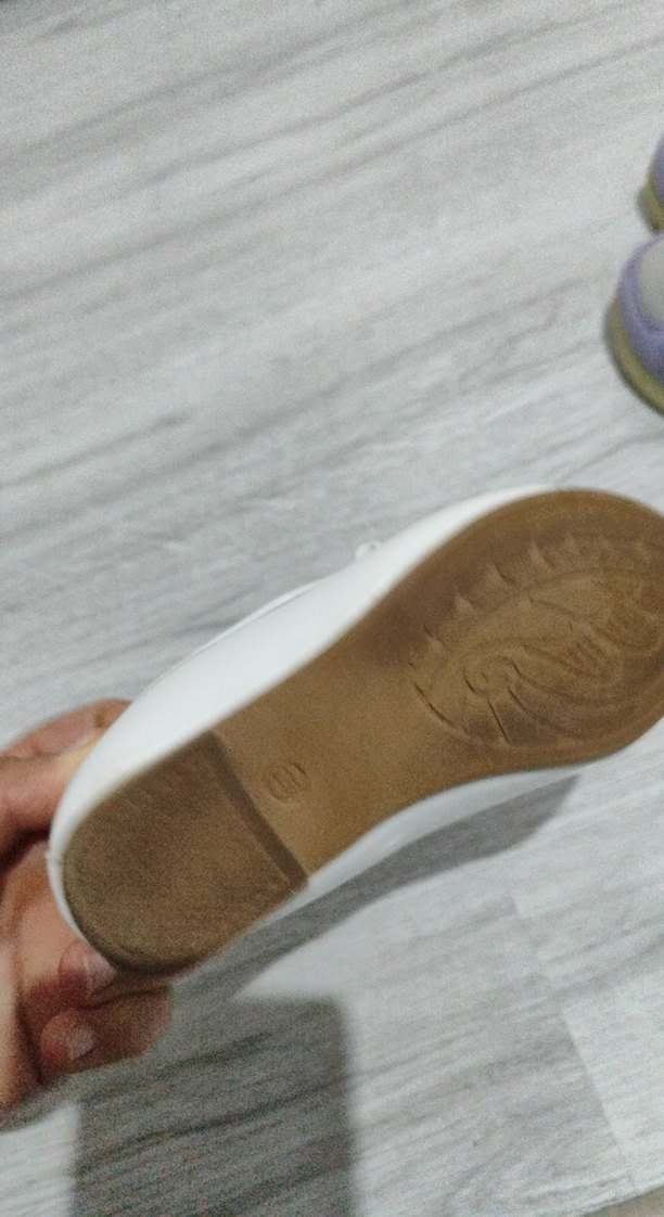 Kız Çocuk Beyaz Babet Ayakkabı - Görsel 2