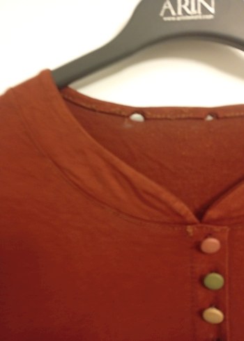 Uzun Kollu, Nakışlı Bohem Kadın Tunik - Görsel 5