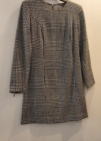 Kadın Ekose Kışlık Elbise - Görsel 2