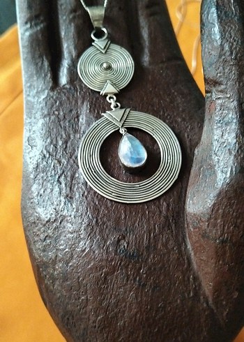 925 Ayar Gümüş Kolye - Görsel 2