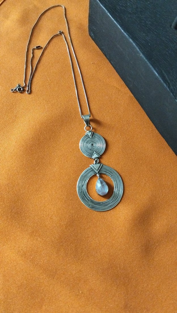 925 Ayar Gümüş Kolye - Görsel 4