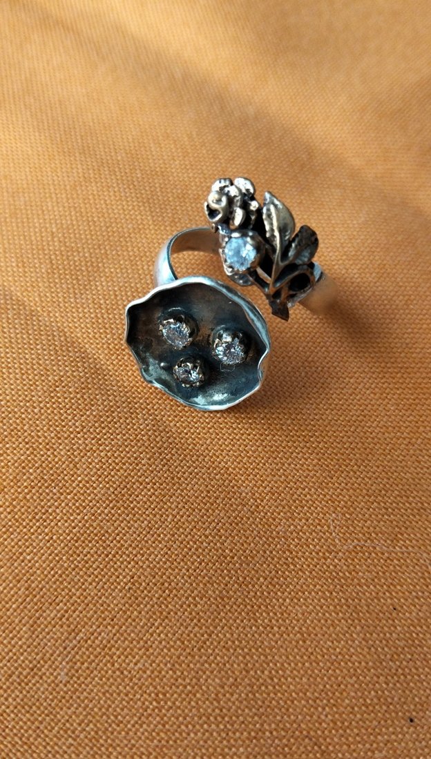 925 Ayar Gümüş Kadın Yüzük - Görsel 3