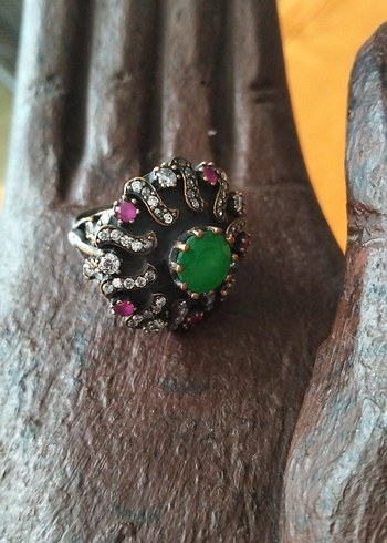 925 Ayar Gümüş Kadın Yüzük - Görsel 2