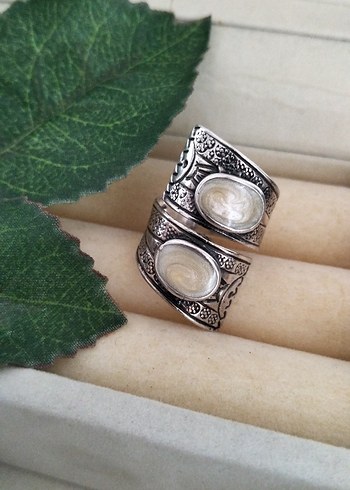 925 Ayar Gümüş Kadın Yüzük - Görsel 3