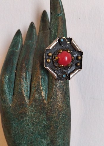 925 Ayar Gümüş Kadın Yüzük - Görsel 3