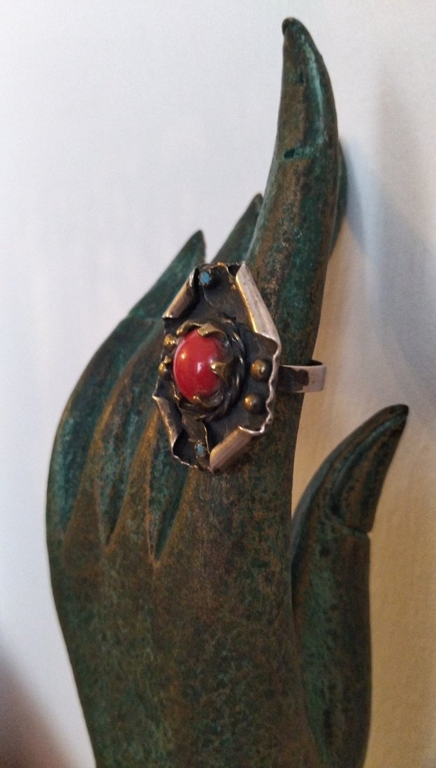 925 Ayar Gümüş Kadın Yüzük - Görsel 5