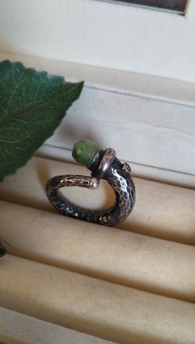 925 Ayar Gümüş Kadın Yüzük - Görsel 5