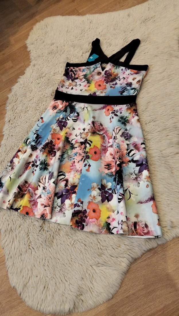 Sevenhill Çiçekli Midi Elbise - Görsel 3