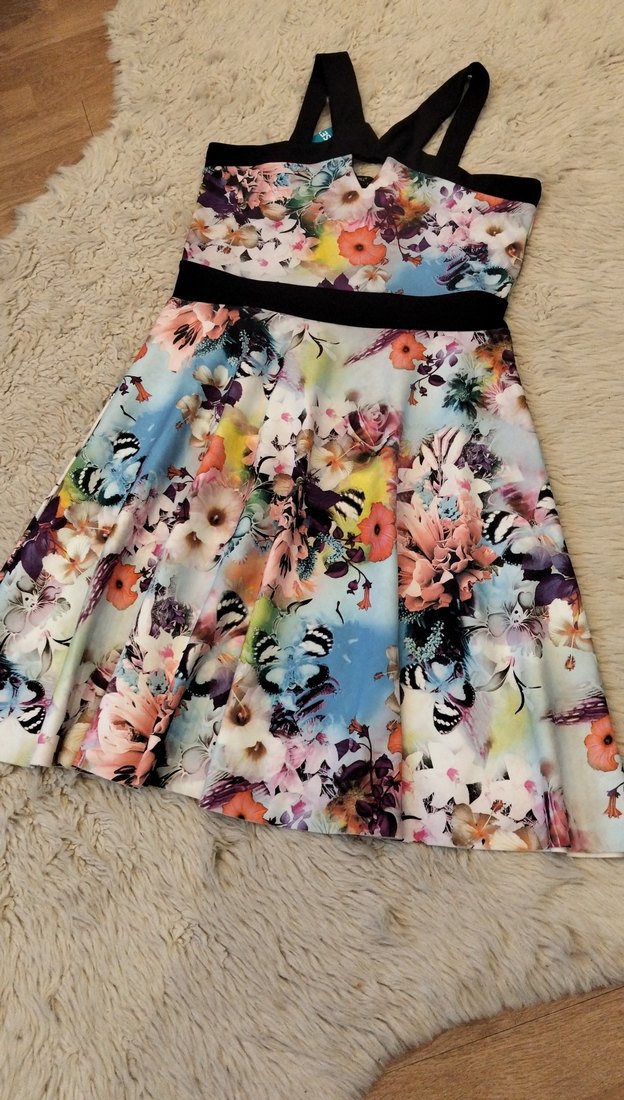 Sevenhill Çiçekli Midi Elbise - Görsel 2