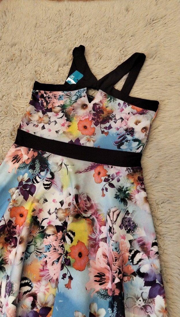 Sevenhill Çiçekli Midi Elbise - Görsel 4