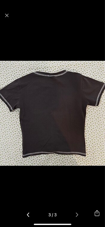 s Beden y2k baby tee köstebek