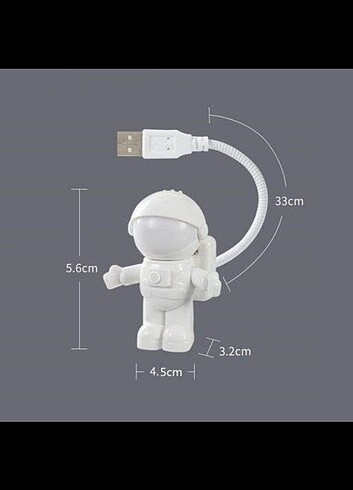 Diğer Astronot Usb Led Aydinlatma