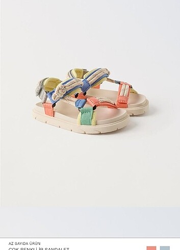 Zara çocuk sandalet
