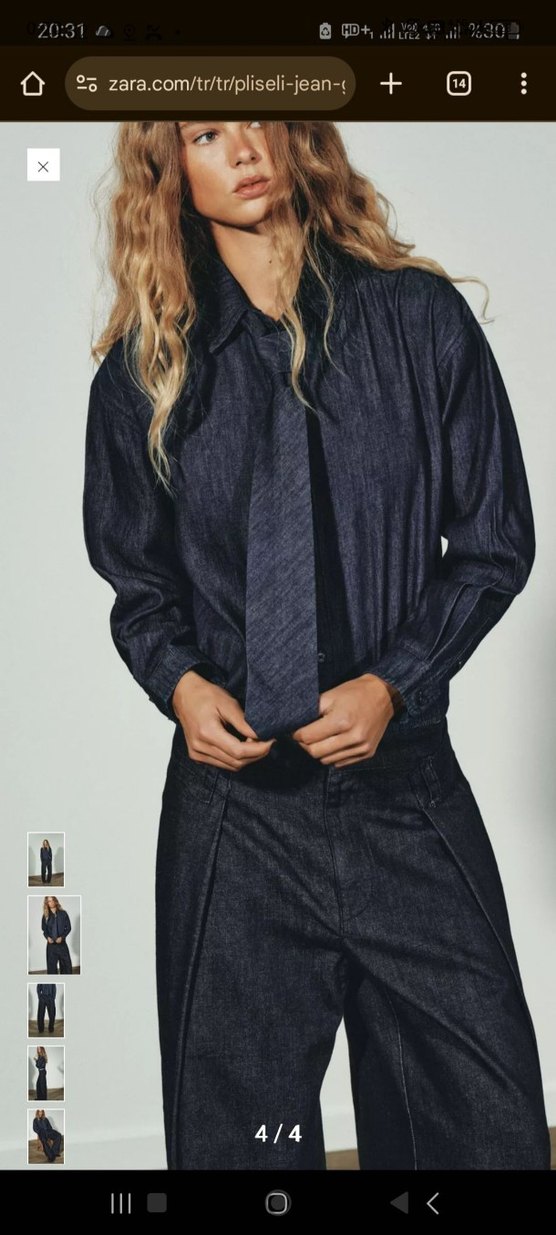 Zara Jean Pantolon - Görsel 2